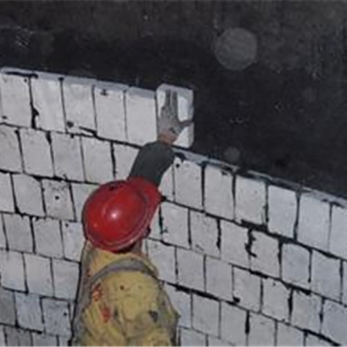 烟囱内壁贴砖防腐